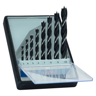 Set burghie pentru lemn Bosch Pro Wood, cilindrica, 3-10mm, 8 bucati