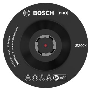 Suport discuri abrazive Bosch 2608601722, mediu, X-Lock arici, 125mm