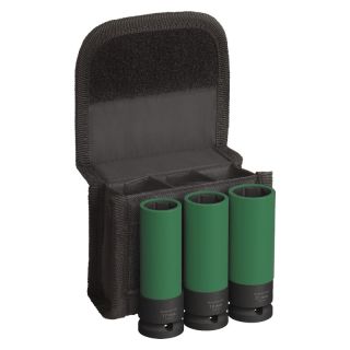 Set chei tubulare de impact Bosch, 1/2", 17-21mm, 3 piese