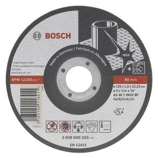 Disc taiere metal/inox Bosch Rapido, 115x22.23x1mm