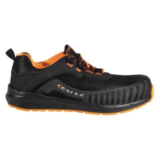 Pantofi de protectie cu bombeu Cofra GLOBET, S1PS SC FO SR, negru, mas. 44