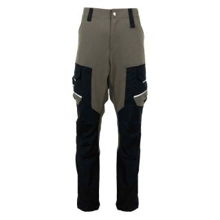 Pantaloni Renania ELASTICO, verde/negru, mas. 3XL