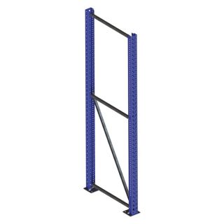Cadru montant Meta 85/20 3300x800mm albastru pentru MULIPAL