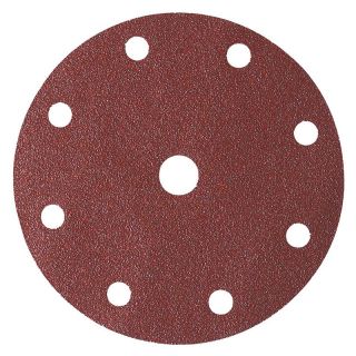 Disc abraziv corindon Forum, velcro, 8 gauri, 150mm, G100, 100 bucati