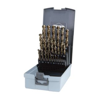 Set burghie pentru metal Ruko HSS-Co5, cilindrica, 1-13mm, 25 bucati