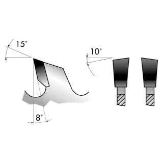 Panza fierastrau circular Forum, HW VW, 185x30x2.8mm, 56 dinti