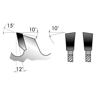 Panza fierastrau circular Forum, HW KW, 250x30x3.2mm, 60 dinti