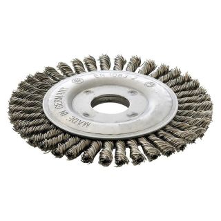 Perie disc Forum, fir rasucit otel 0.5mm, 125x22.23mm