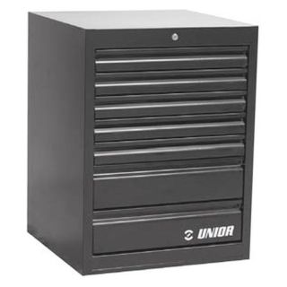 Dulap lat pentru scule Unior 990WD7-BLACK, 7 sertare