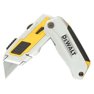Cutter utilitar pliabil cu lama retractabila Dewalt 3 lame trapezoidale