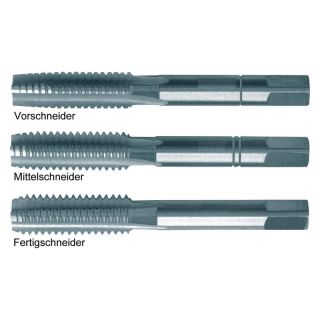 Set tarozi de mana Forum, HSS-E DIN352, preliminar/intermediar/final, M20 x 2.5, 3 piese