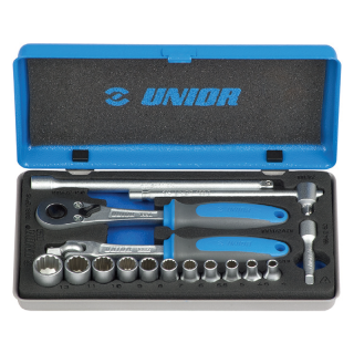 Trusa de scule Unior 188BI12P16, 1/4", 16 piese