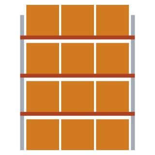 Raft pentru paleti Meta MULTIPAL 1000kg 4400x1100x2700mm 4 polite