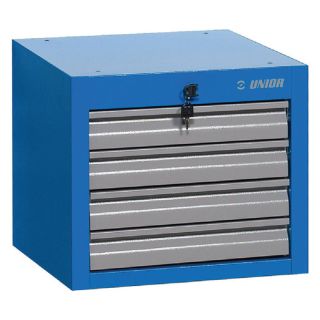 Dulap scule ingust Unior 990NDH, cu montare sub blat, 4 sertare, 475mm