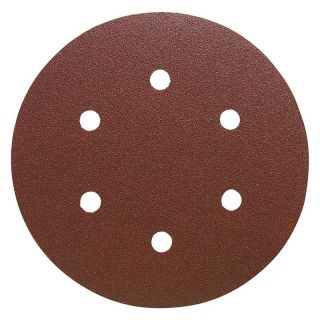Disc abraziv corindon Forum, velcro, 6 gauri, 150mm, G120, 100 bucati