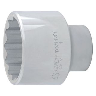 Cap cheie tubulara Unior, 12 laturi, 1", 65mm