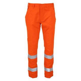 Pantaloni Renania ROAD, portocaliu, mas. 2XL