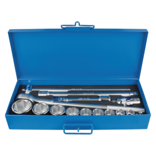 Trusa de scule Unior 197MB4, 3/4", 15 piese