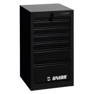 Dulap ingust pentru scule Unior 990ND6-BLACK, 6 sertare