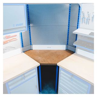 Banc de lucru modular Unior 990AD1, modul de colt, 1000x1000x2025mm