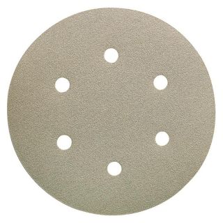 Disc abraziv corindon alb Forum, velcro, 6 gauri, 150mm, G80, 100 bucati