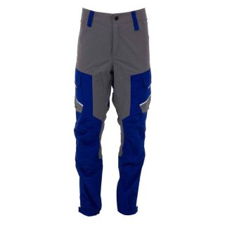 Pantaloni Renania ELASTICO, albastru royal/gri, mas. M