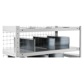 Separator continuu Meta 300x300mm zincat pentru raft CLIP