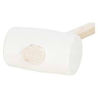 Ciocan cauciuc negru Picard coada din lemn 800 g