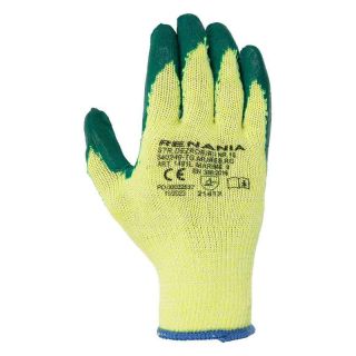 Manusi protectie taiere Renania SPECIAL GRIP LIGHT, negru/galben, mas. 8