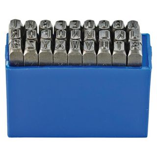 Set poansoane Forum, litere A-Z, 5mm, 27 piese