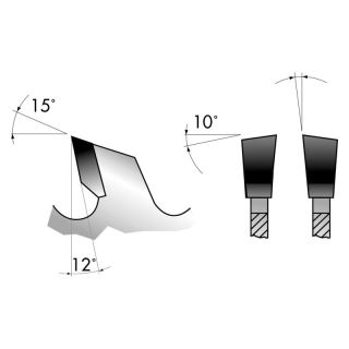 Panza fierastrau circular Forum, HW UW, 315x30x3.2mm, 48 dinti