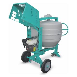 Betoniera IMER SYNTESI 350 R, motor benzina, remorcabila rutier