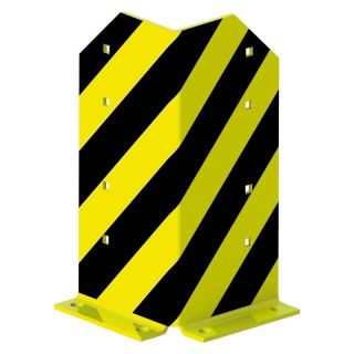 Coltar de protectie Meta Rack negru/galben