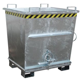 Container basculant Bauer Sudlohn BKB 1000L zincat