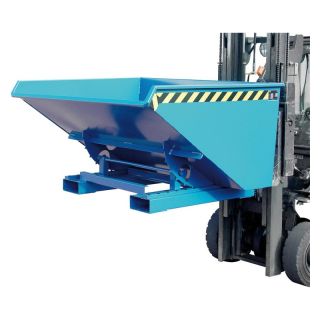 Container basculant Bauer Sudlohn EXPO 900L RAL 5012