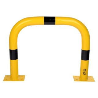 Bariera de protectie Dancop 750x600x76mm negru/galben