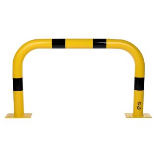 Bariera de protectie Dancop 1000x600x76mm negru/galben