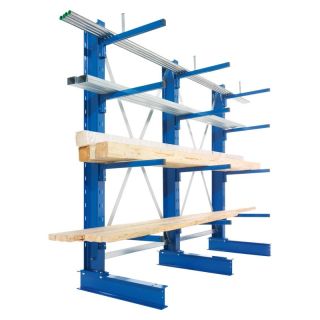 Raft cu console Meta MULTISTRONG M 2500x1030x600mm pe 1 parte