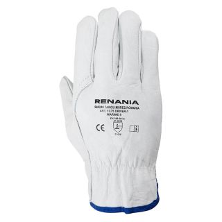 Manusi protectie taiere Renania DRIVER ONE, alb, mas. 11