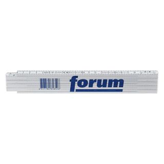 Metru pliabil Forum, plastic, 1m, 13mm