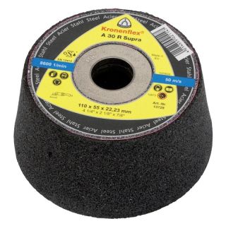 Disc de polizat tip oala, A30R Supra 110x55mm, Klingspor
