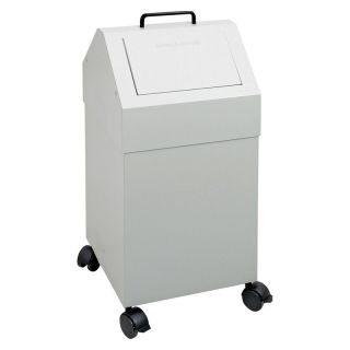 Cos de gunoi Stumpf 45L gri cu roti