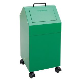 Cos de gunoi Stumpf 45L verde cu roti