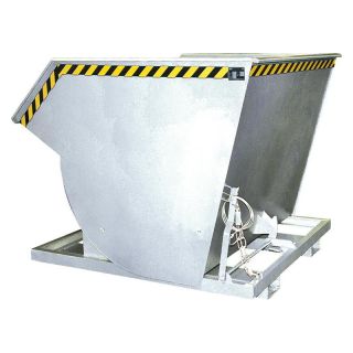 Container basculant Bauer Sudlohn BKM 2000L zincat